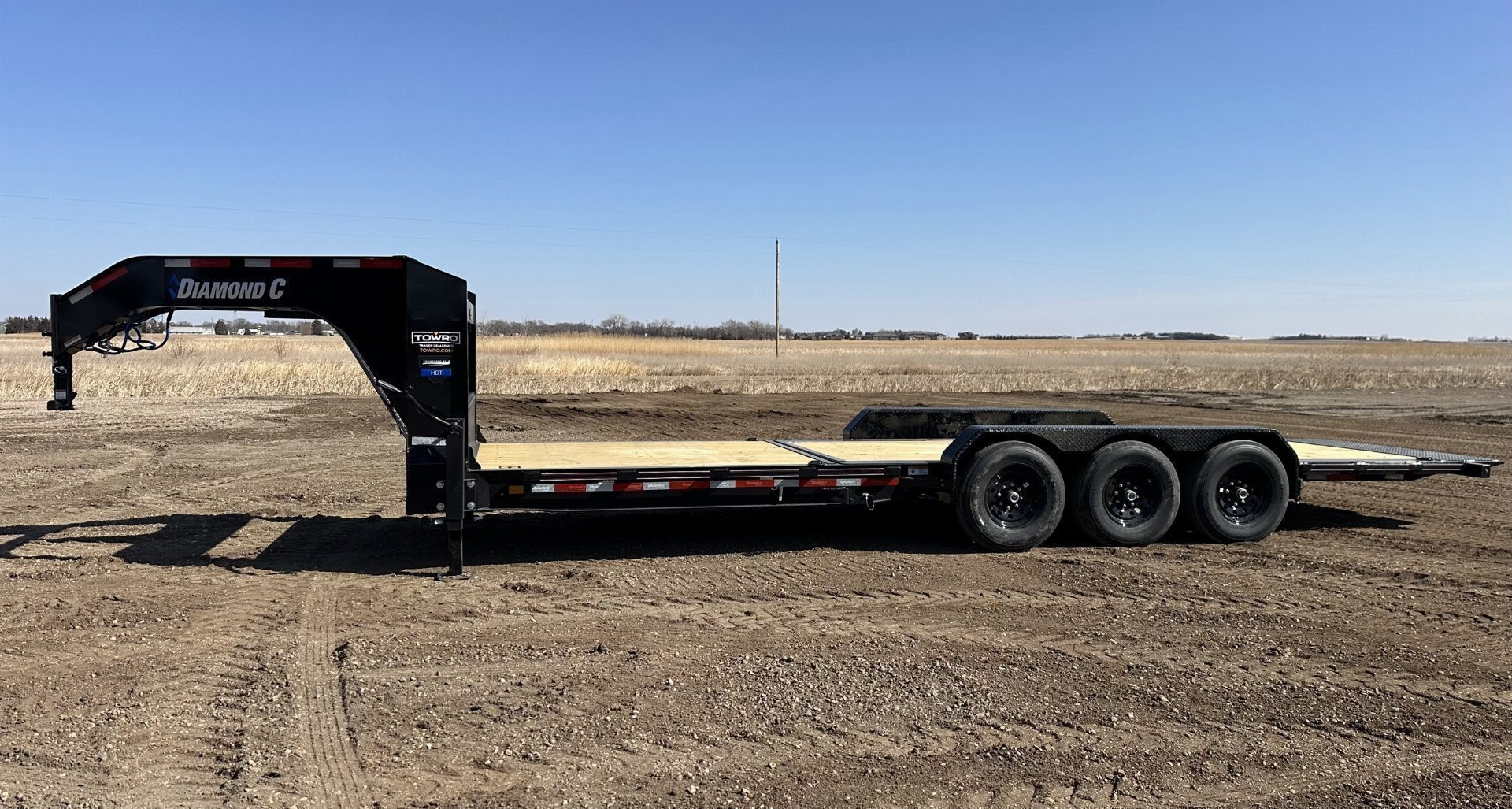 New 2025 Diamond C Trailers HDT307 Tilt Trailer