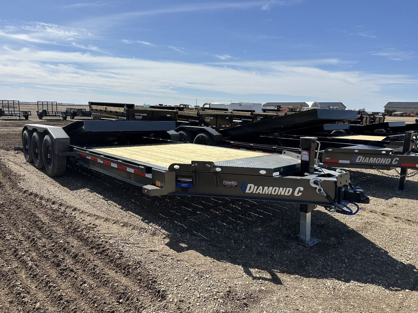 New 2025 Diamond C Trailers HDT307 Tilt Trailer