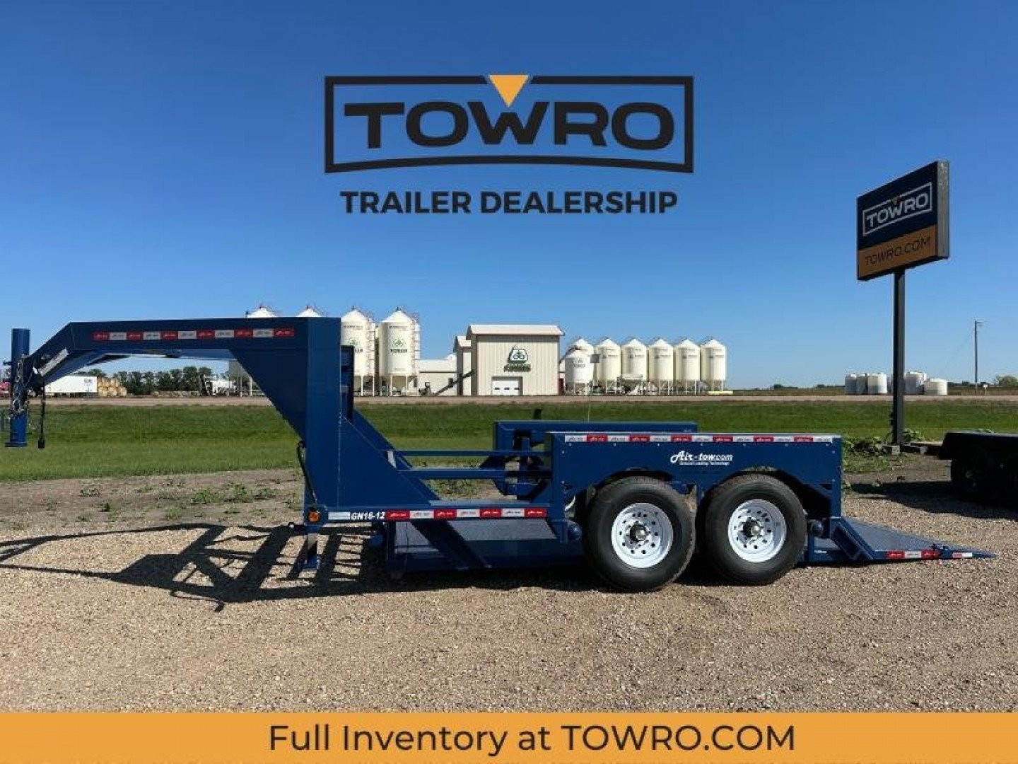 New 2024 Air Tow G16-12 Flatbed Trailer
