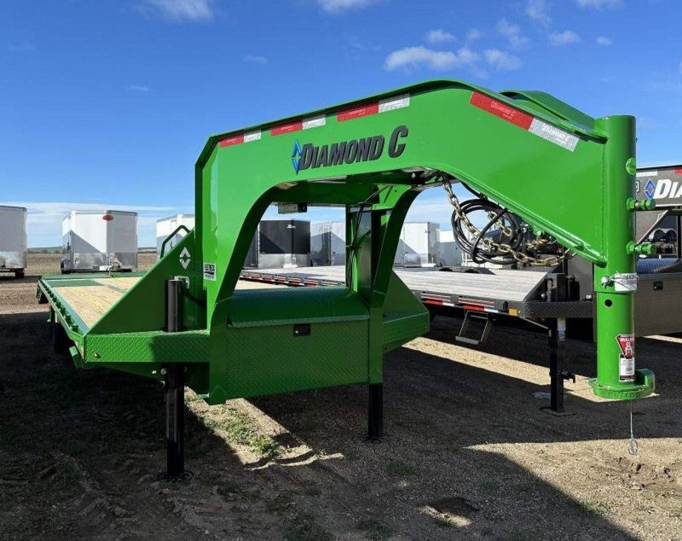 New 2024 Diamond C Trailers FMAX210 Flatbed Trailer