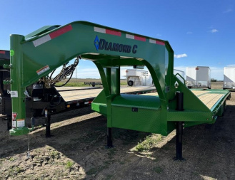 New 2024 Diamond C Trailers FMAX210 Flatbed Trailer