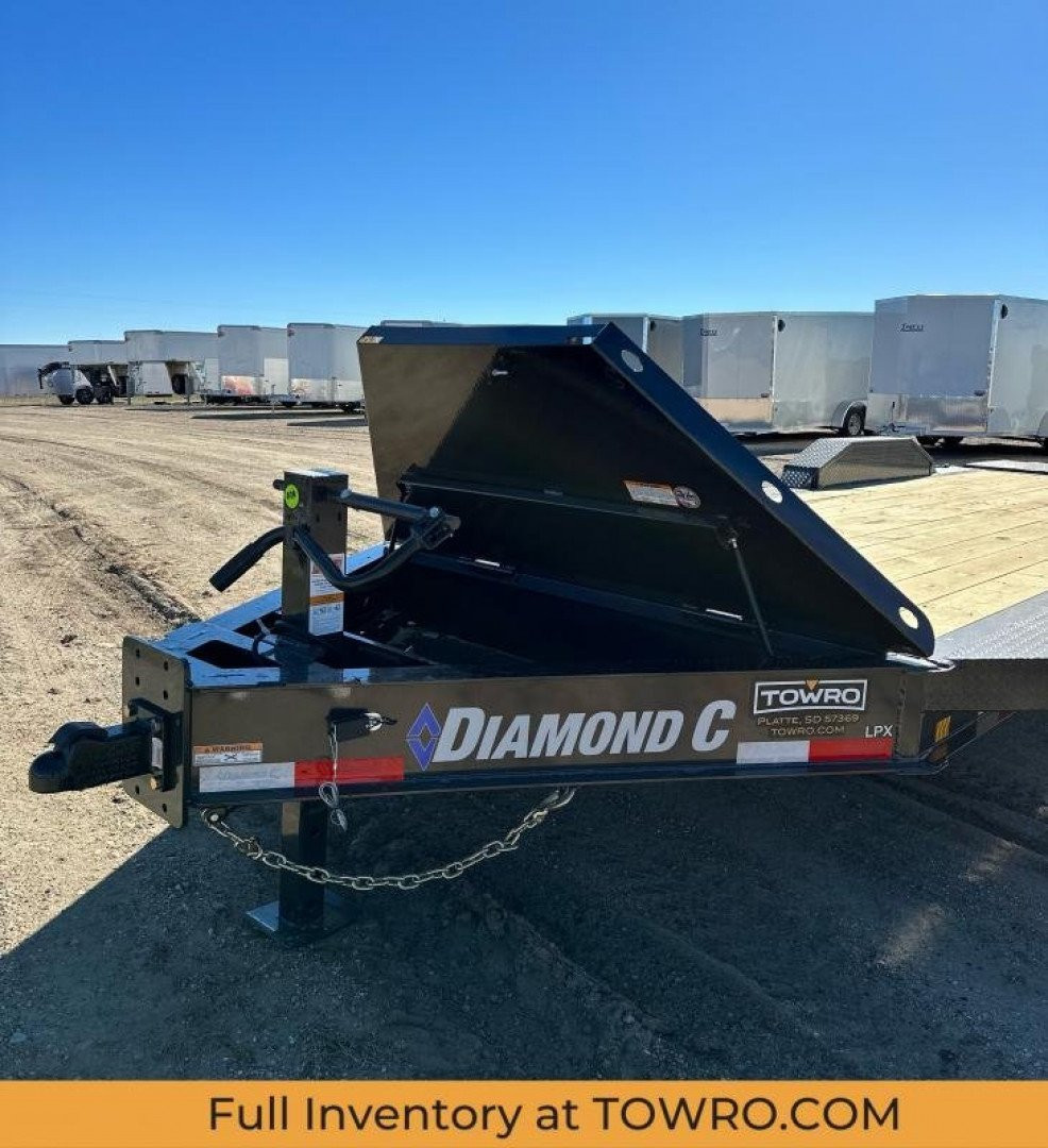 New 2024 Diamond C Trailers LPX208 Equipment Trailer