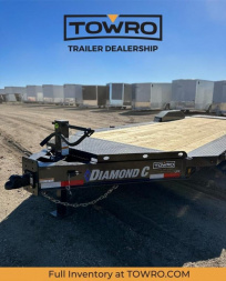 New 2024 Diamond C Trailers LPX208 Equipment Trailer