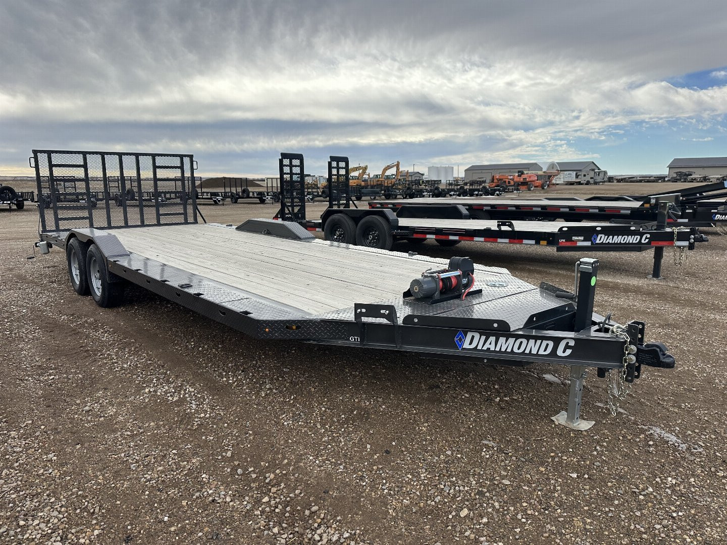 New 2024 Diamond C Trailers GTF206 Car Hauler