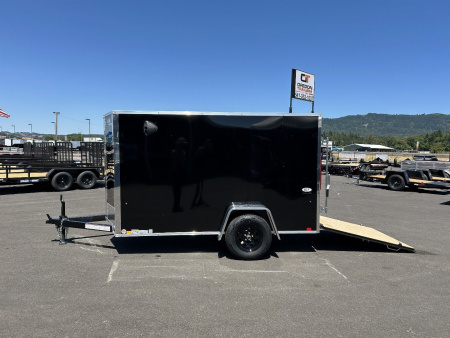 New 2025 LOOK 5X10 Enclosed Trailer with Rear Ramp Door 3K GVWR
