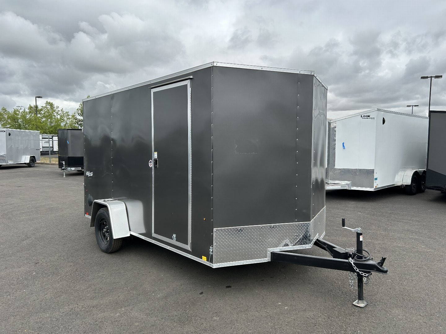 New 2025 Pace 7X12 Enclosed Cargo Trailer 3.5K GVWR