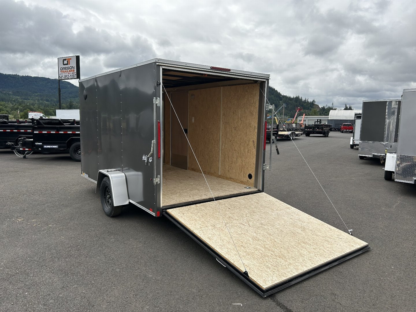 New 2025 Pace 7X12 Enclosed Cargo Trailer 3.5K GVWR