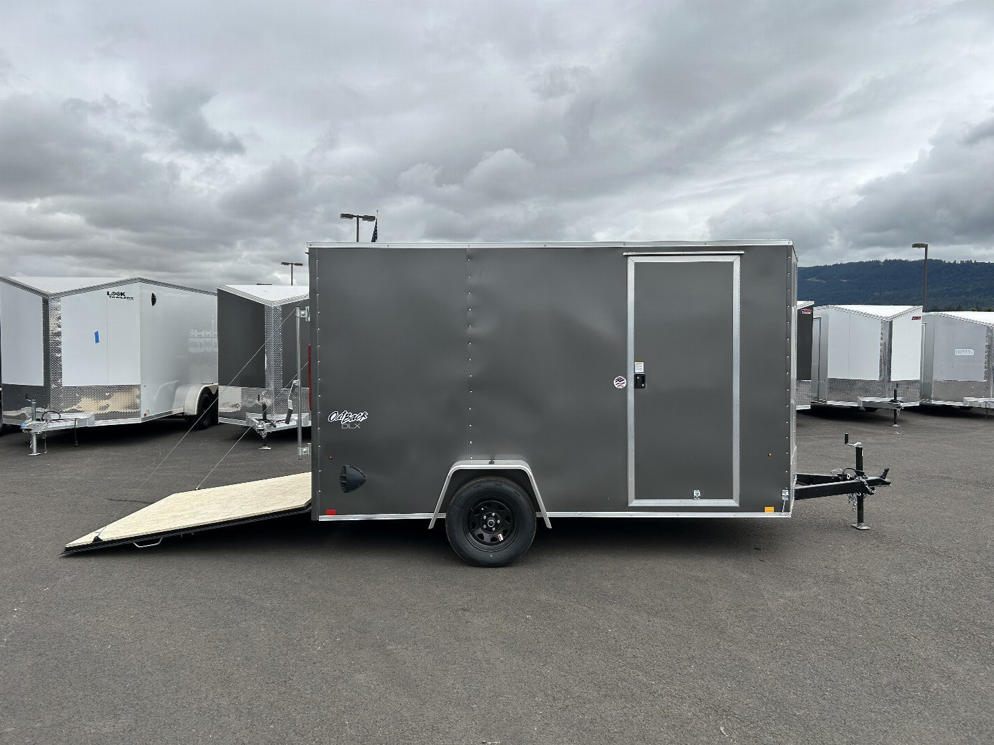 New 2025 Pace 7X12 Enclosed Cargo Trailer 3.5K GVWR