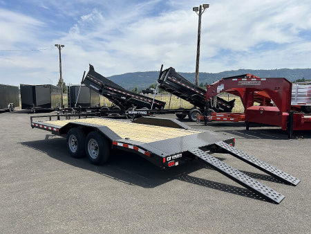 New 2025 Sure-Trac 8.5x18 Car Hauler Drive Over Fender 10K GVWR