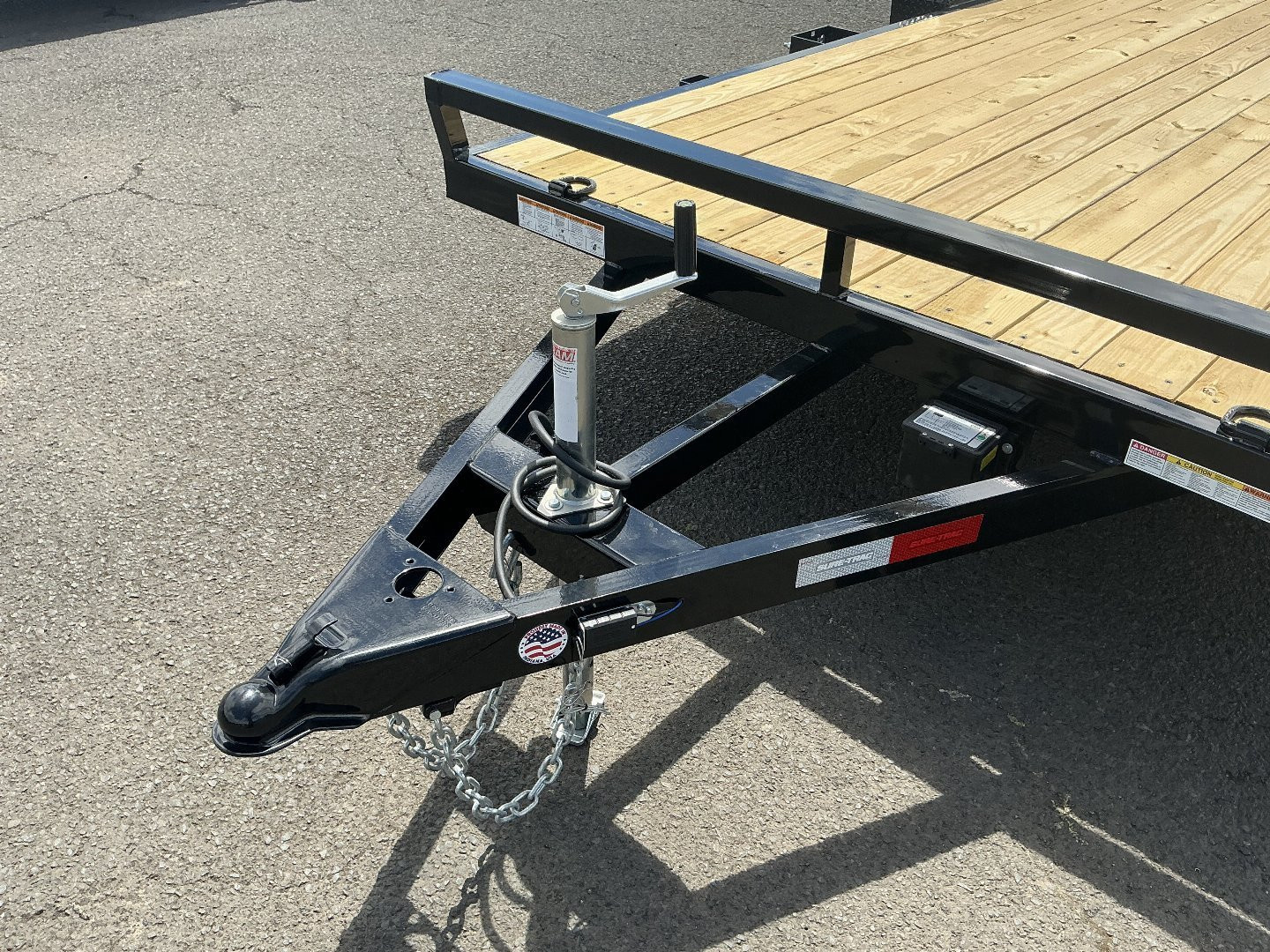 New 2025 Sure-Trac 7'x18' Open Steel Car Hauler 7K GVWR