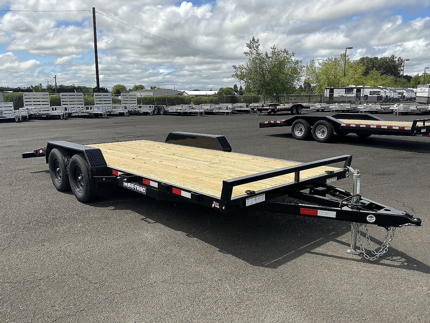 New 2025 Sure-Trac 7x18 Car Hauler 10K GVWR