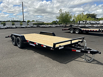 New 2025 Sure-Trac 7x18 Car Hauler 10K GVWR