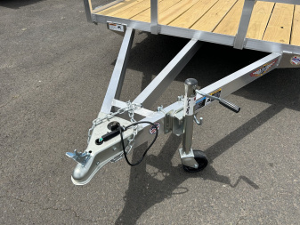 New 2025 H&H Trailers 7x14 Aluminum Tube Top Utility 3K GVWR