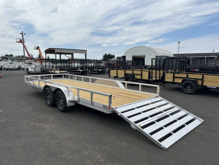 New 2025 H&H Trailers 7x20 Aluminum Tandem Axle Utility 7K GVWR