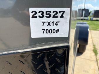 New 2025 United Trailers UJ-714TA35-8.5 Cargo / Enclosed Trailer