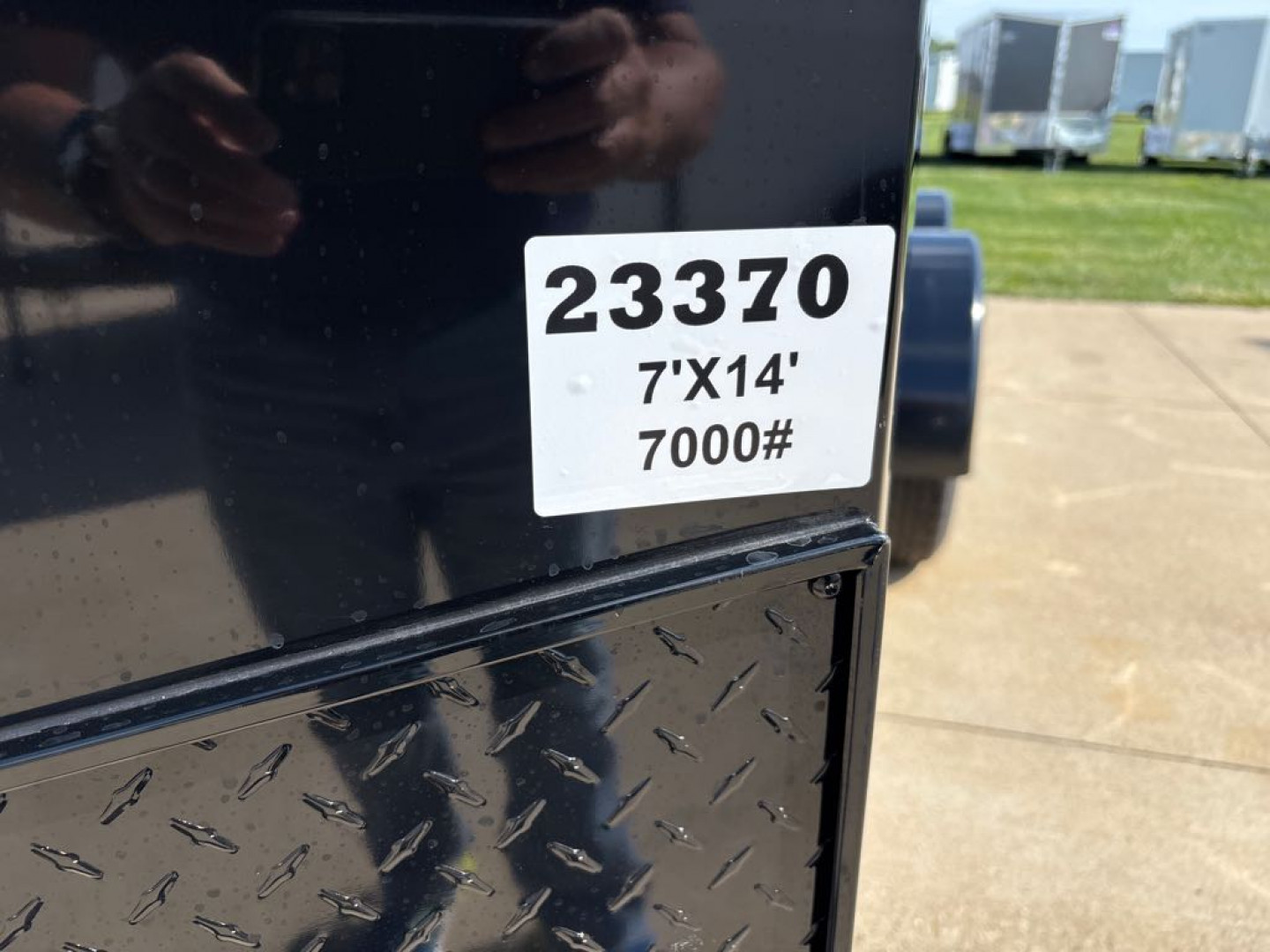 New 2025 United Trailers UJ-714TA35-8.5 Cargo / Enclosed Trailer