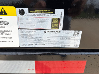 New 2026 SOUTHLAND TRAILER CORP. SL510-10K Dump Trailer