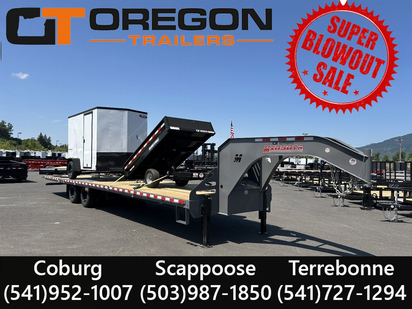 New 2025 MIDSOTA 8.5x36 Gooseneck Deckover 25.9K