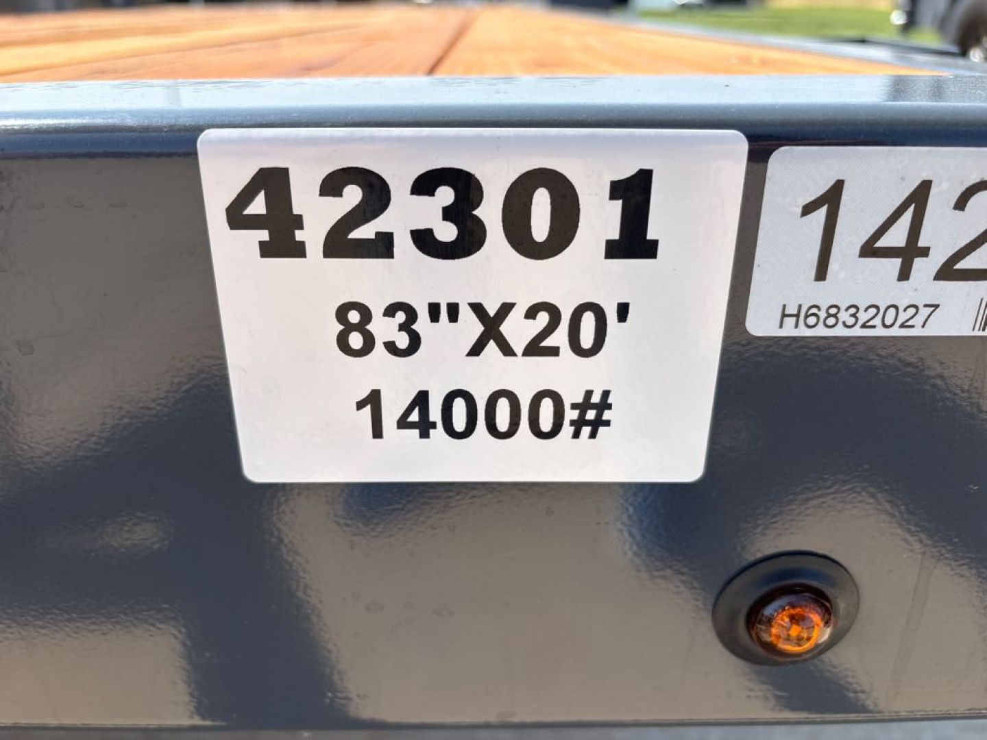 New 2025 Lamar Trailers H6832027MX_5 Utility Trailer