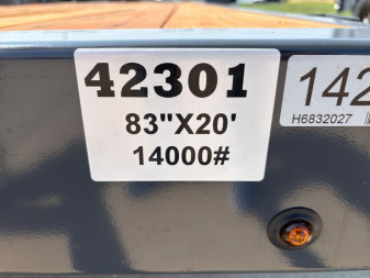 New 2025 Lamar Trailers H6832027MX_5 Utility Trailer