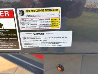 New 2025 Lamar Trailers DL831627-24 Dump Trailer