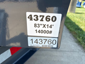 New 2025 Lamar Trailers DL831427-36 Dump Trailer