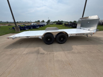 New 2026 Aluma 8218H-ANV-TILT-TA-EL Utility Trailer