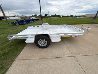 New 2026 Aluma 7712H-TILT-S Utility Trailer