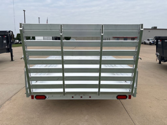 New 2026 Aluma 6812H-ESA-S-TG Utility Trailer