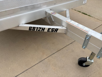 New 2026 Aluma 6812H-ESA-S-TG Utility Trailer
