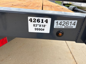 New 2025 Lamar Trailers CC831825 Utility Trailer