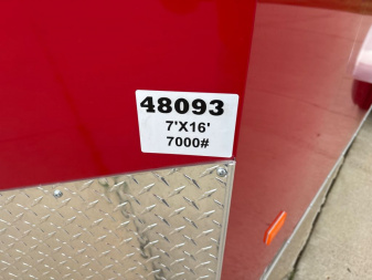 New 2025 Bravo Trailers SC716TA2 Cargo / Enclosed Trailer