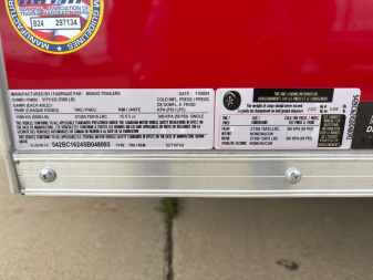 New 2025 Bravo Trailers SC716TA2 Cargo / Enclosed Trailer