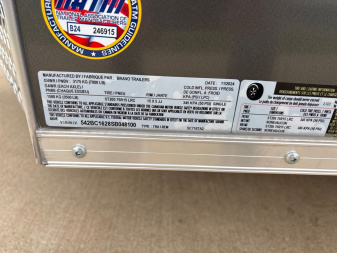 New 2025 Bravo Trailers SC716TA2 Cargo / Enclosed Trailer