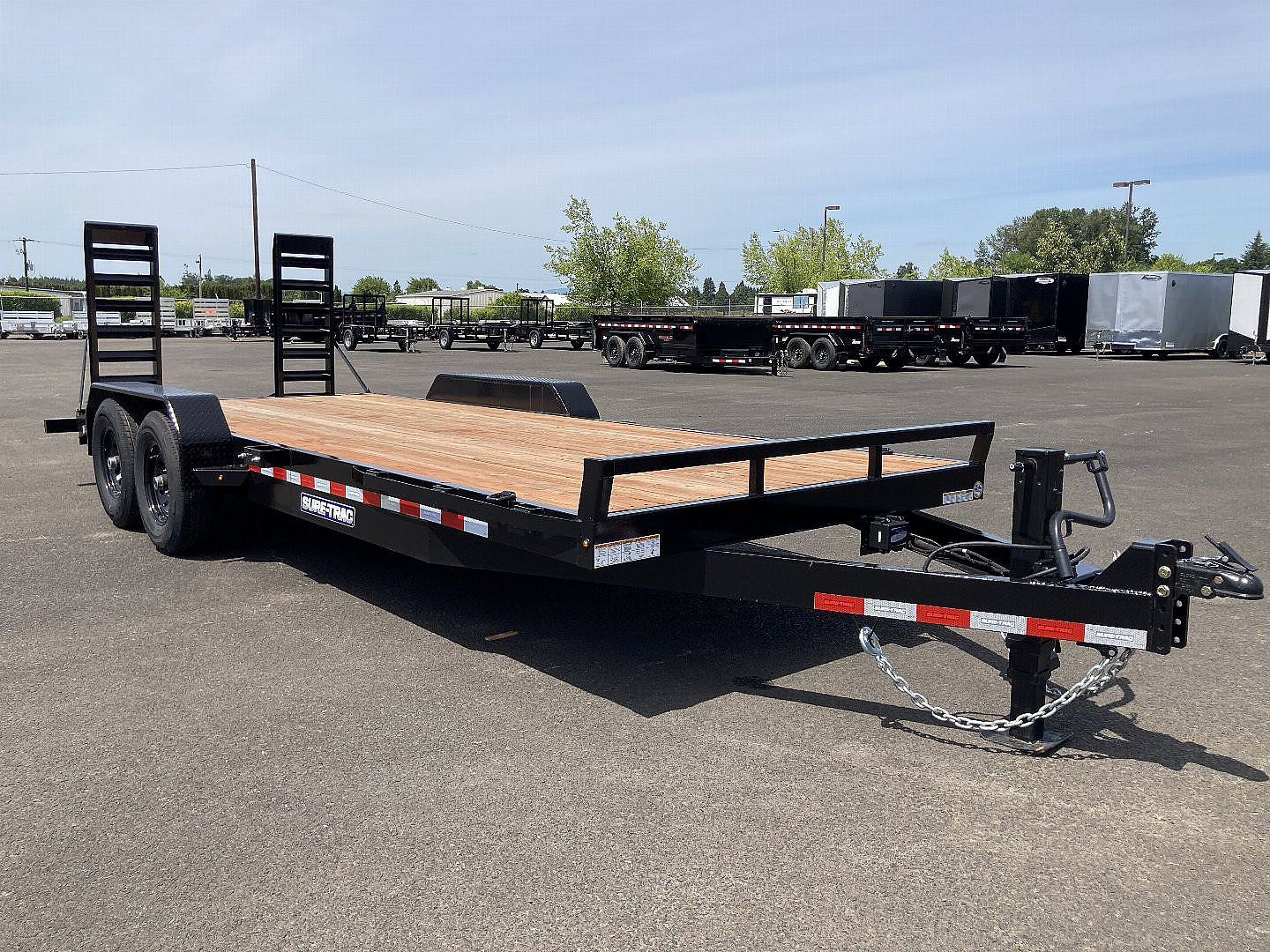 New 2025 Sure-Trac 7x20 Equipment Flat Bed 14K GVWR