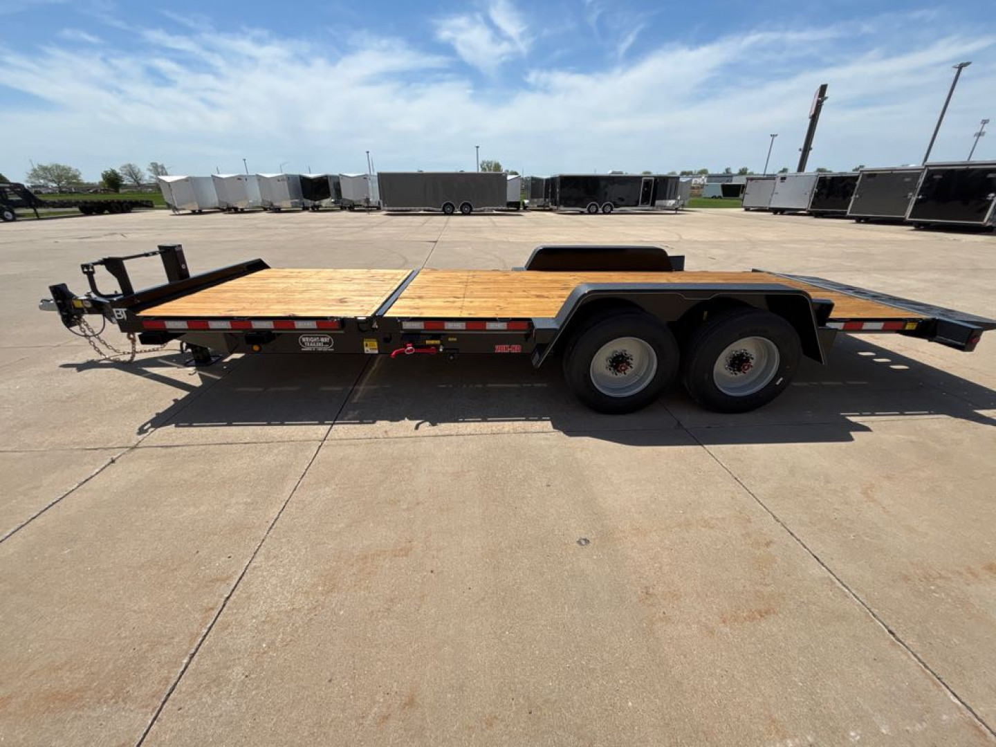 New 2025 Behnke TBCT2220ET-10K Utility Trailer