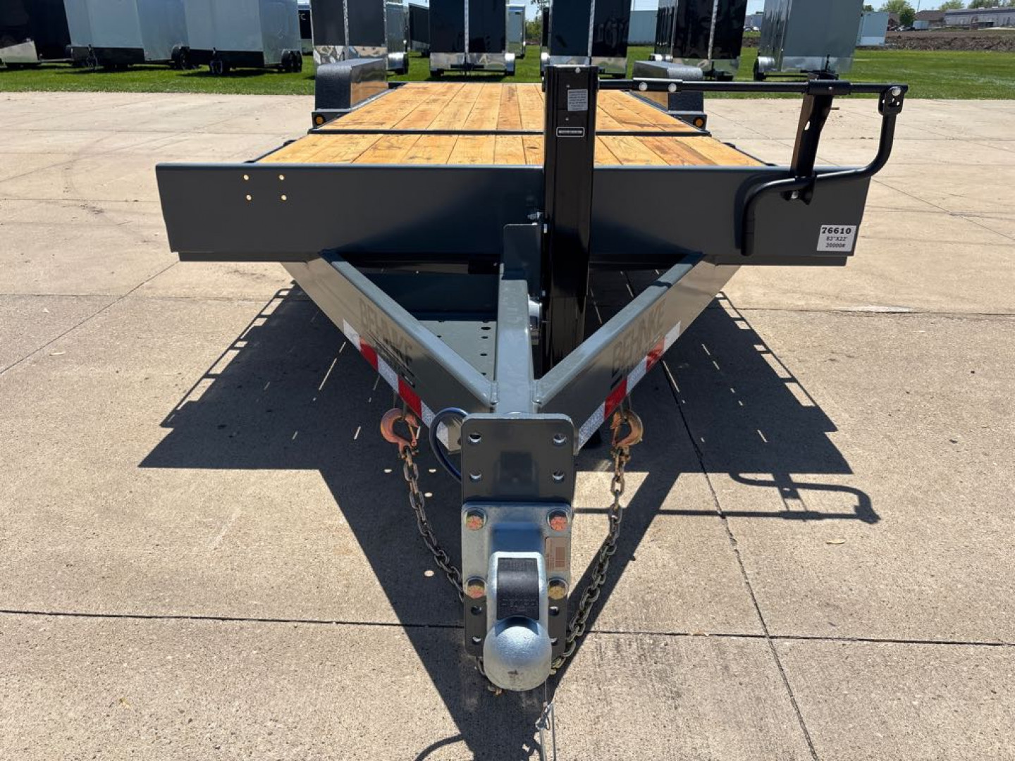 New 2026 Behnke TBCT2220ET-10K Utility Trailer