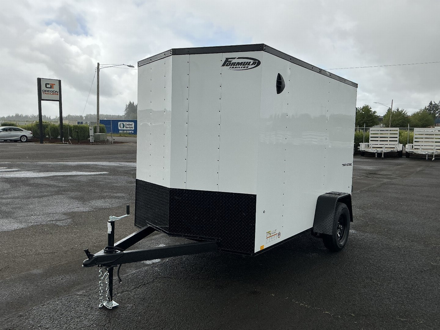 New 2025 Formula 6'X10' (3K GVWR) Enclosed Steel Single Axle Cargo ...