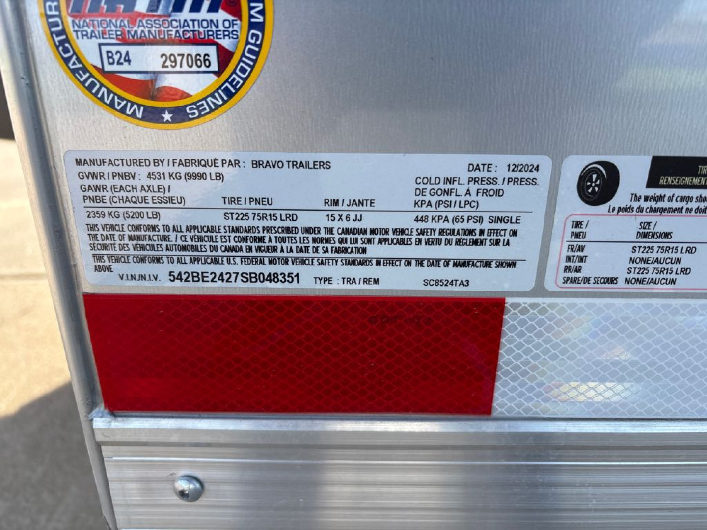 New 2025 Bravo Trailers SC8524TA3 Car / Racing Trailer