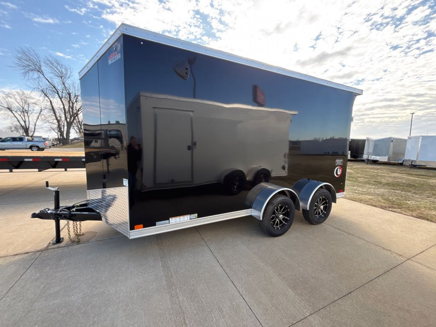New 2025 United Trailers UJ-714TA35-8.5 Cargo / Enclosed Trailer