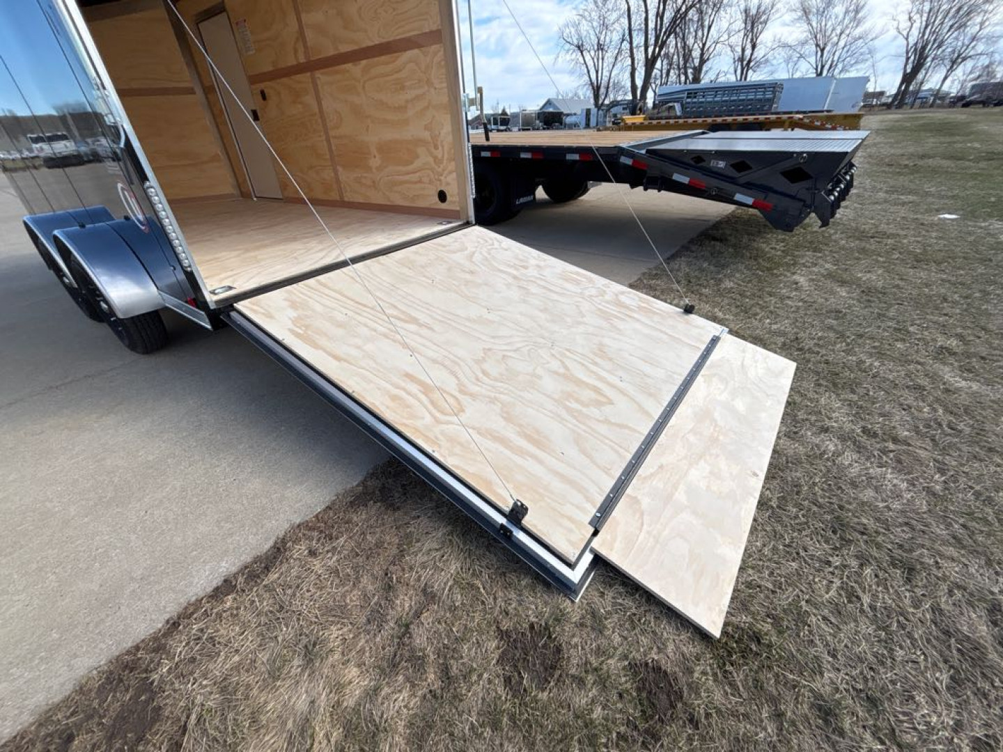 New 2025 United Trailers UJ-714TA35-8.5 Cargo / Enclosed Trailer