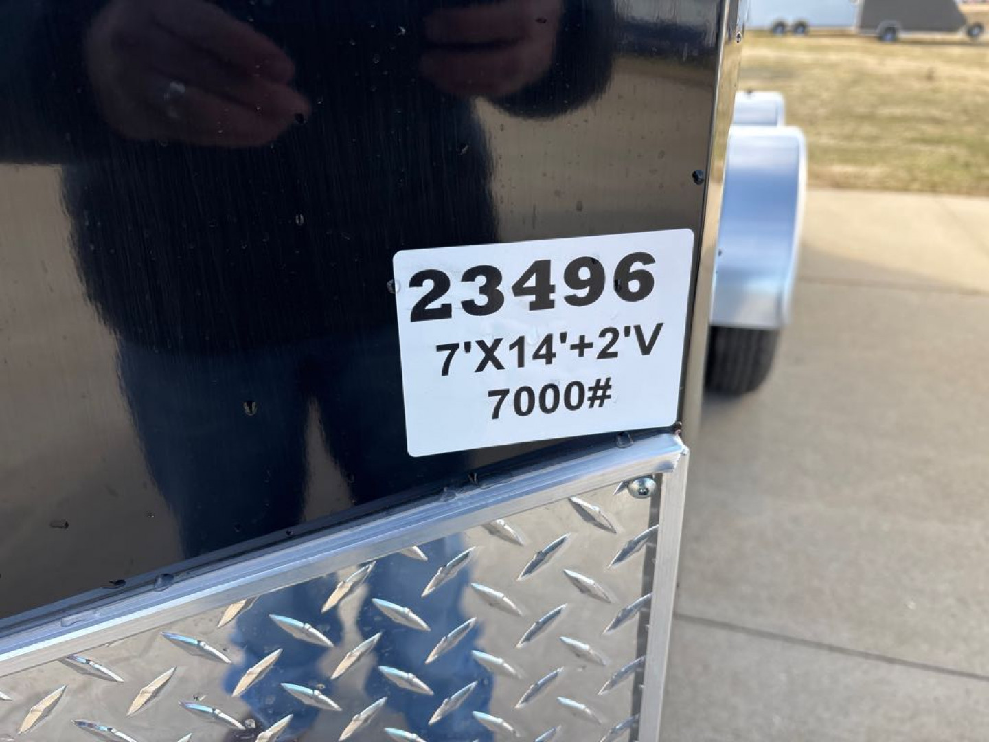 New 2025 United Trailers UJ-714TA35-8.5 Cargo / Enclosed Trailer