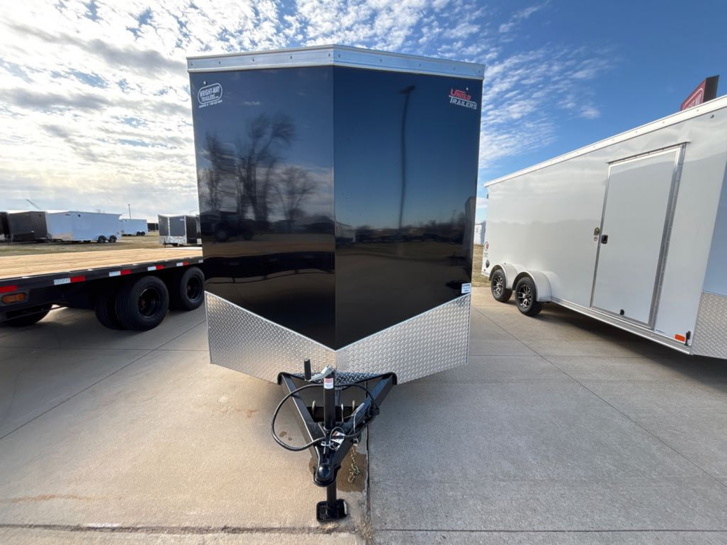 New 2025 United Trailers UJ-714TA35-8.5 Cargo / Enclosed Trailer