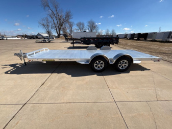New 2025 Aluma 8220H-TA-EL-R-RTD Utility Trailer