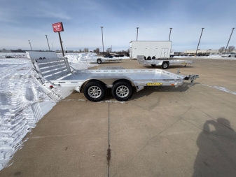New 2026 Aluma 7814TA-EL-BT-RTD Utility Trailer