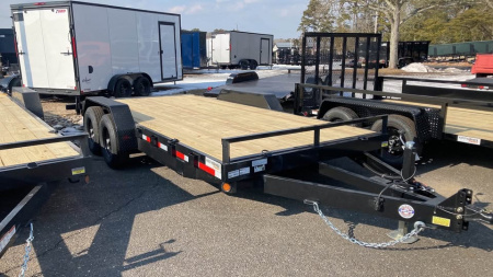 New 2026 Quality Steel and Aluminum 18' Equipment Trailer