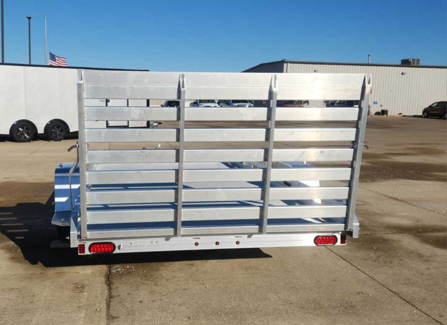 New 2025 Aluma 7712H-S-TG Utility Trailer