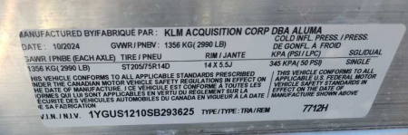 New 2025 Aluma 7712H-S-TG Utility Trailer