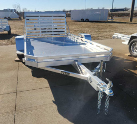 New 2025 Aluma 7712H-S-TG Utility Trailer