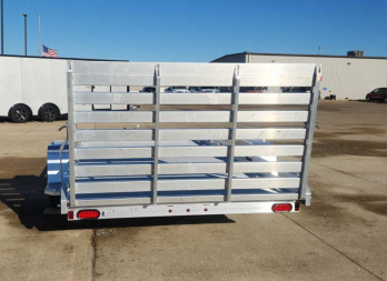 New 2025 Aluma 7712H-S-TG Utility Trailer